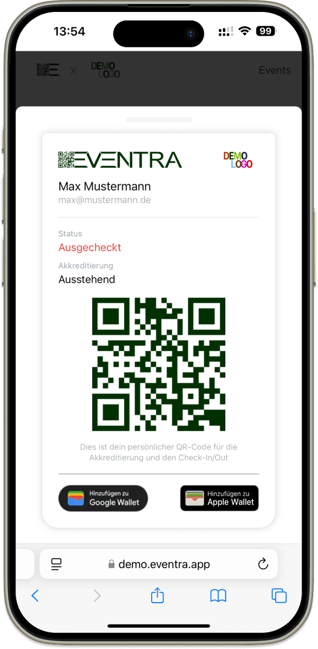 QR-Code Zeiterfassung